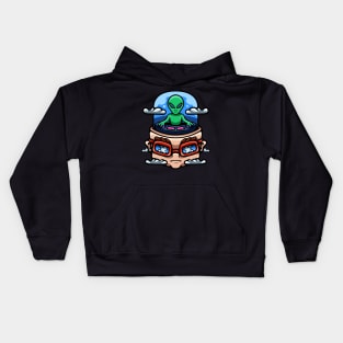 Alien Mind Controller Kids Hoodie